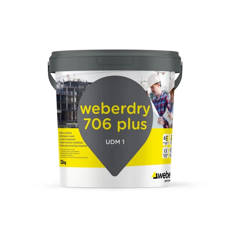 weberdry 706 plus bitüm esaslı yalıtım seti
