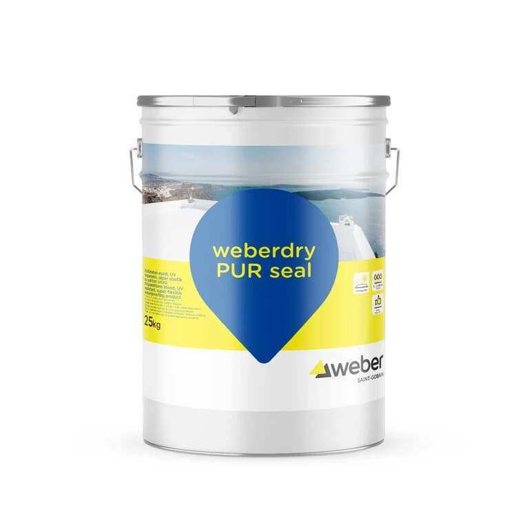 weberdry PUR seal su yalıtım ürünü ambalajı