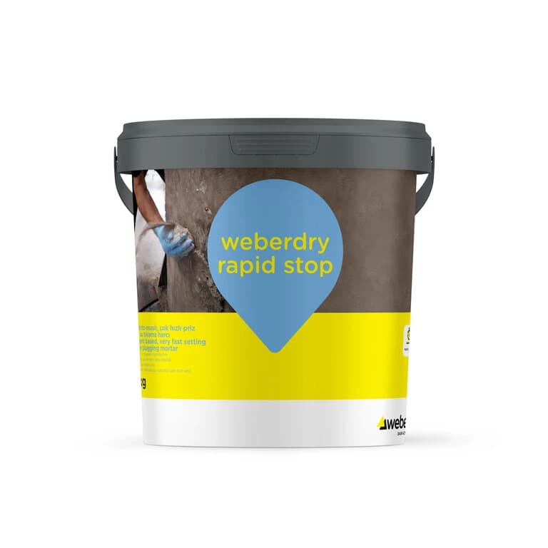 weberdry rapid stop ürün ambalajı