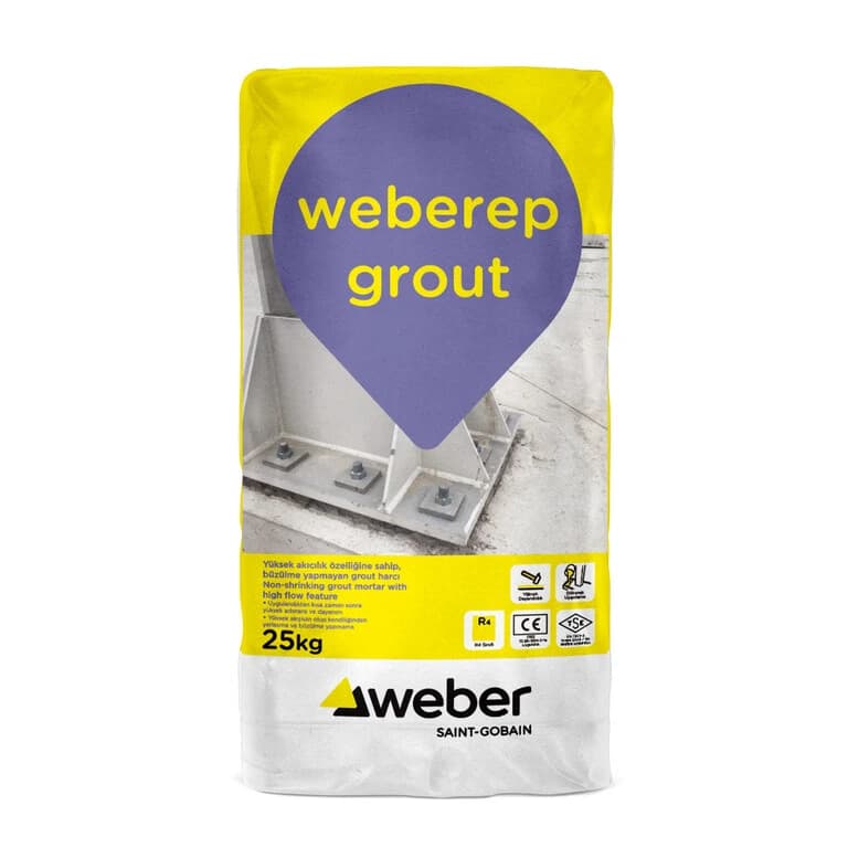 weberep grout ürün ambalajı