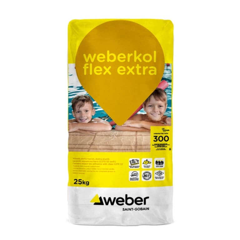 weberkol flex extra ürün ambalajı